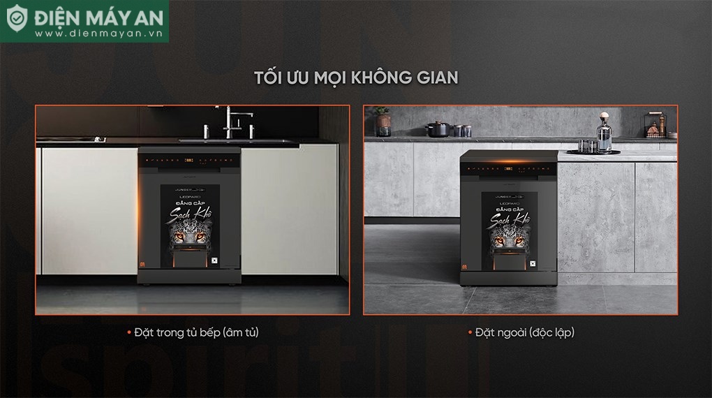 Máy rửa bát độc lập Junger Leopard DWJ-143